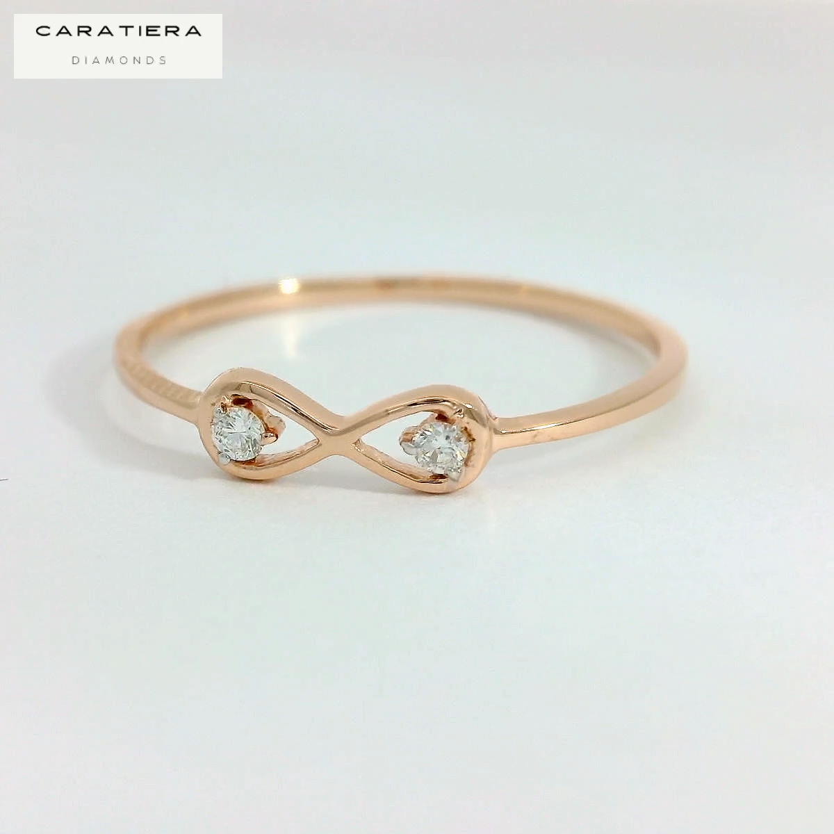 Elegant Infinity Diamond Ring