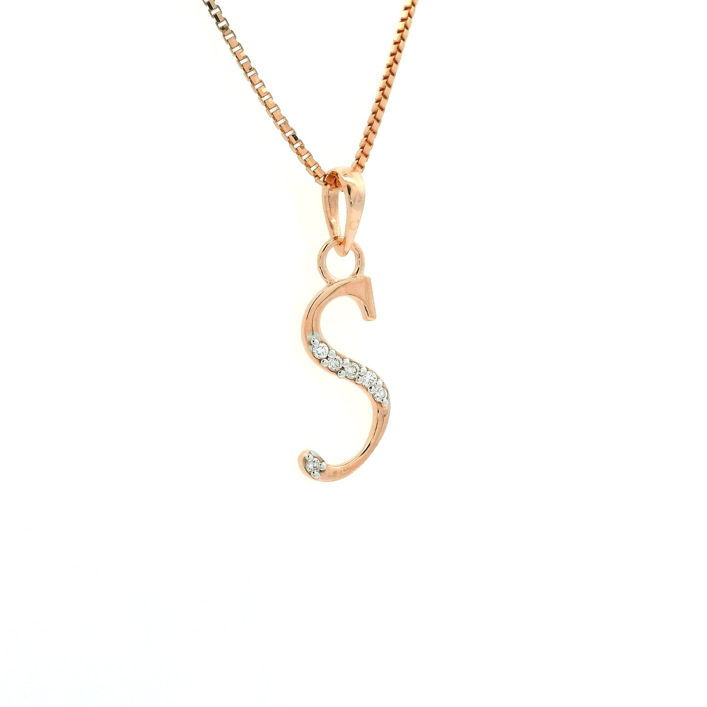 Elegant Initial Pendant Necklace