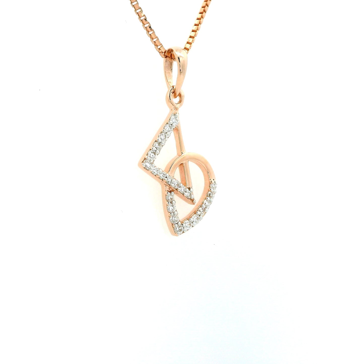 Elegant Rose Gold Pendant