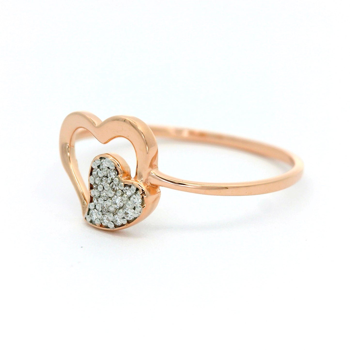 Elegant Heart-Shaped Ring