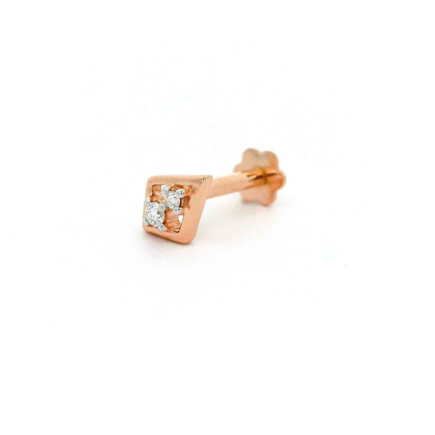 Elegant Rose Gold nose pin