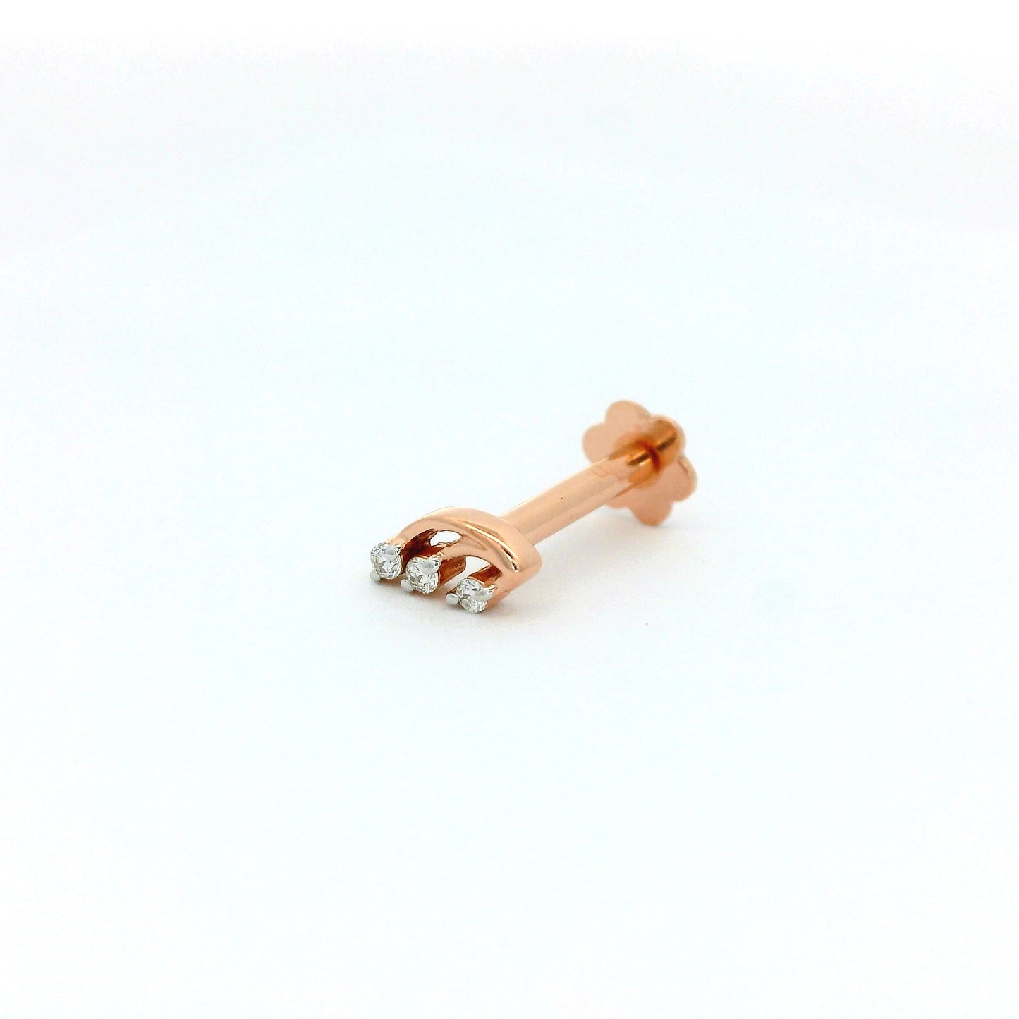 Elegant Rose Gold nose pin
