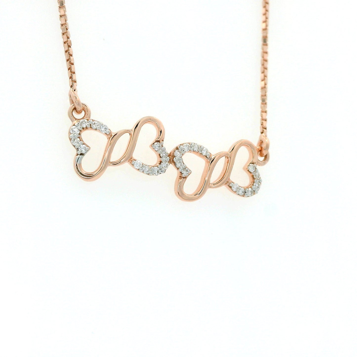 Elegant Heart-Shaped Pendant Necklace