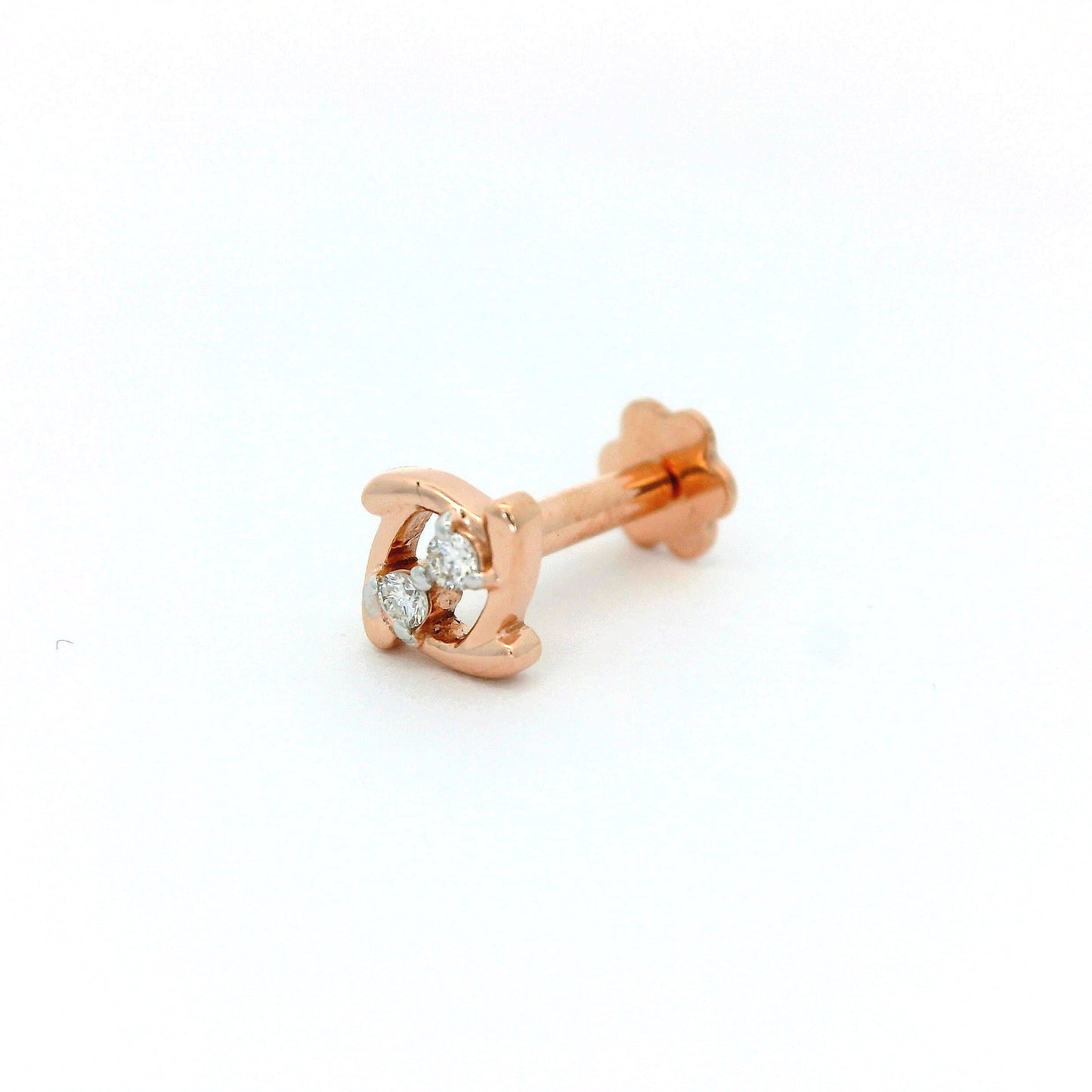 Elegant Rose Gold nose pin