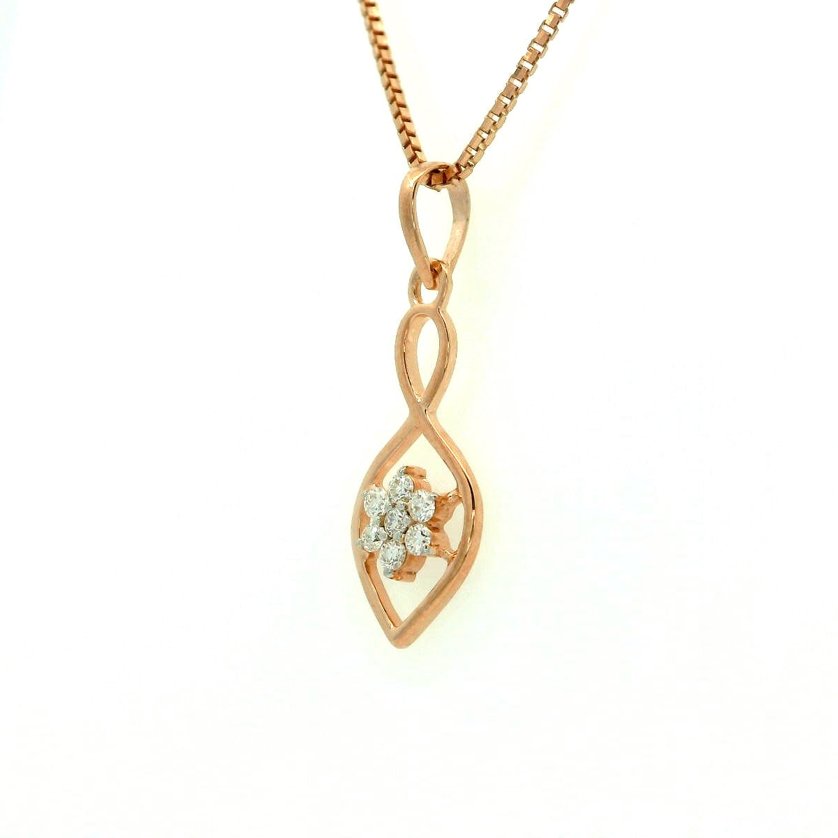 Elegant Gold Leaf Pendant