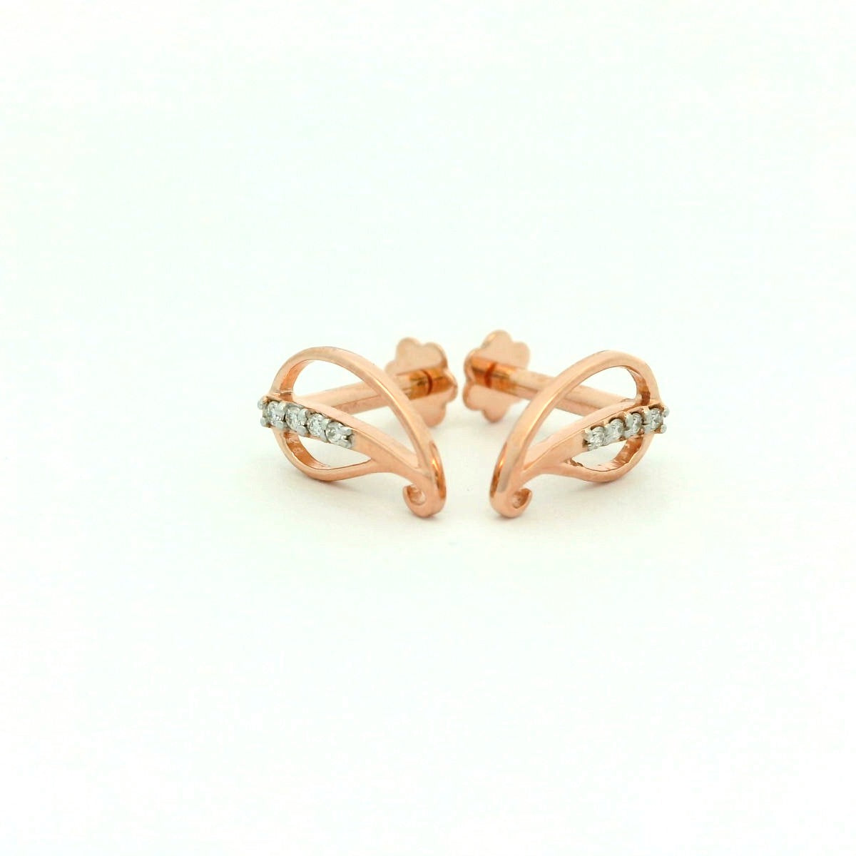 Elegant Rose Gold Earrings