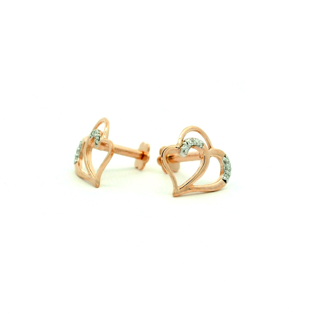 Elegant Heart-Shaped Earrings