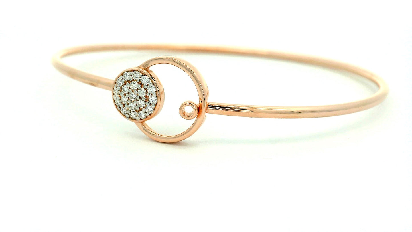 Elegant Rose Gold bangles