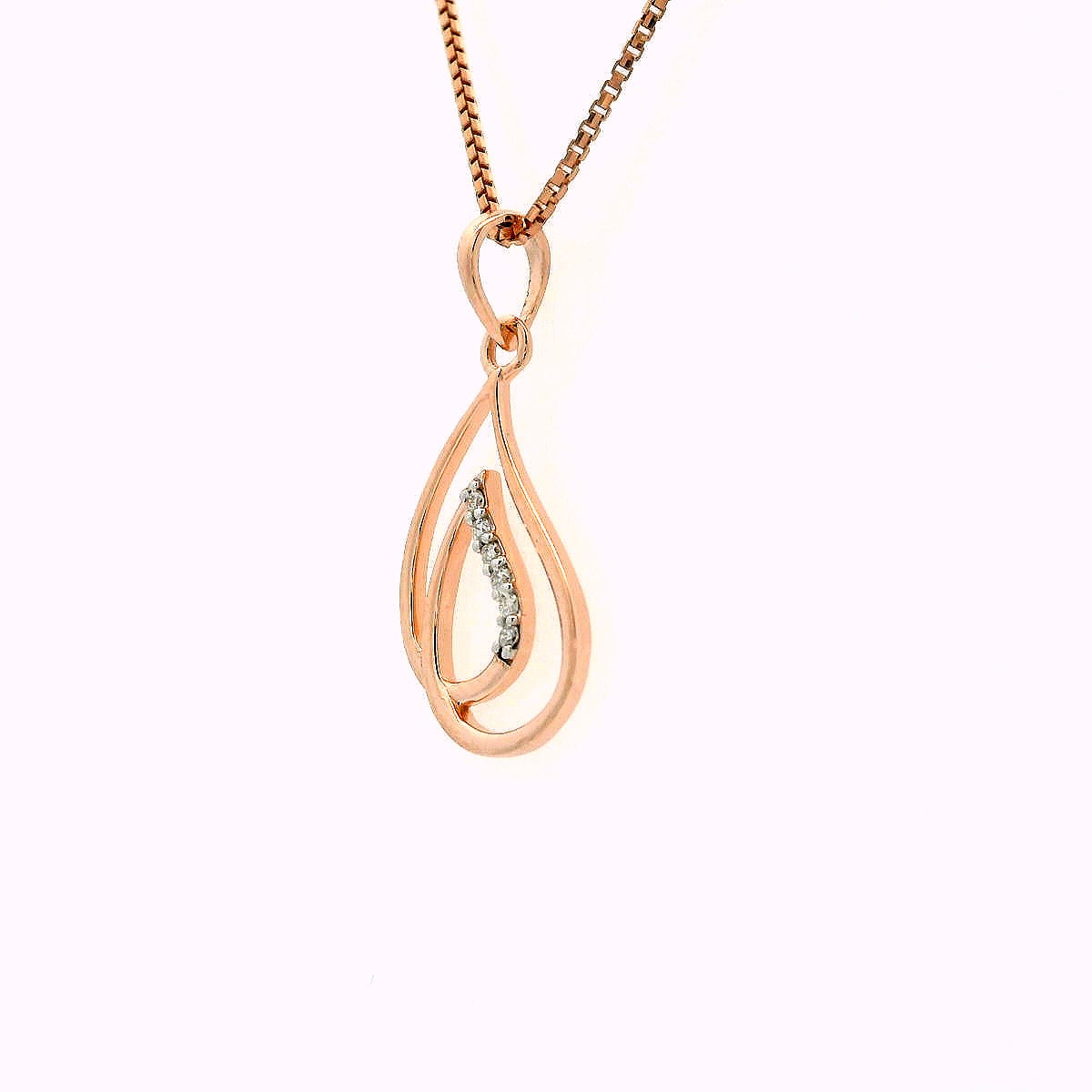 Elegant Rose Gold Pendant