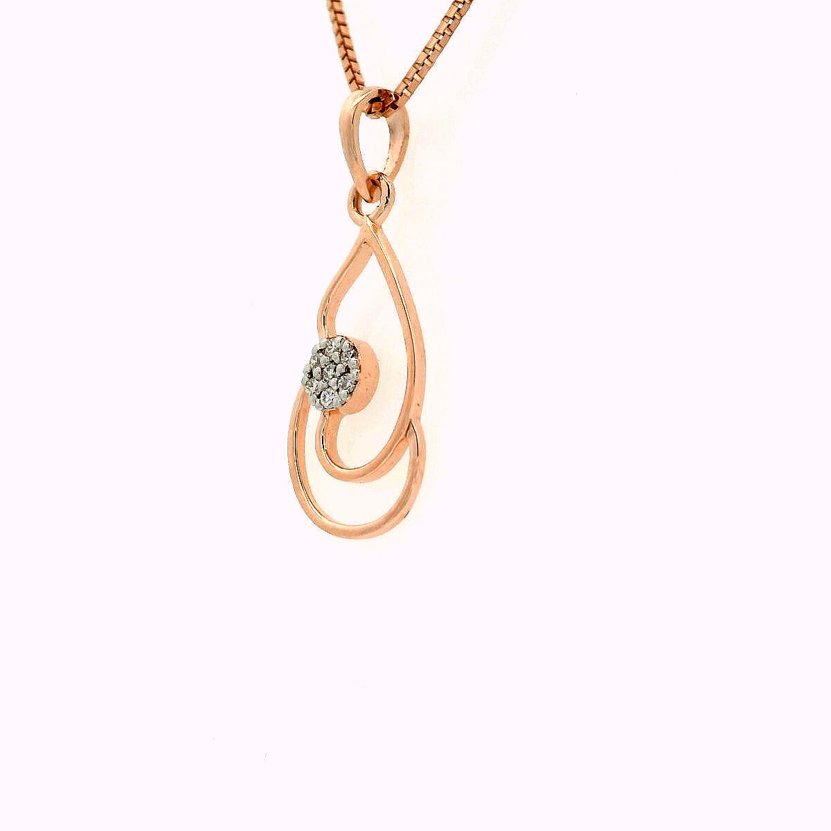 Elegant Rose Gold Pendant