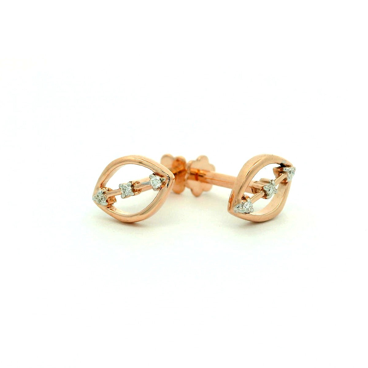 Elegant Rose Gold Earrings