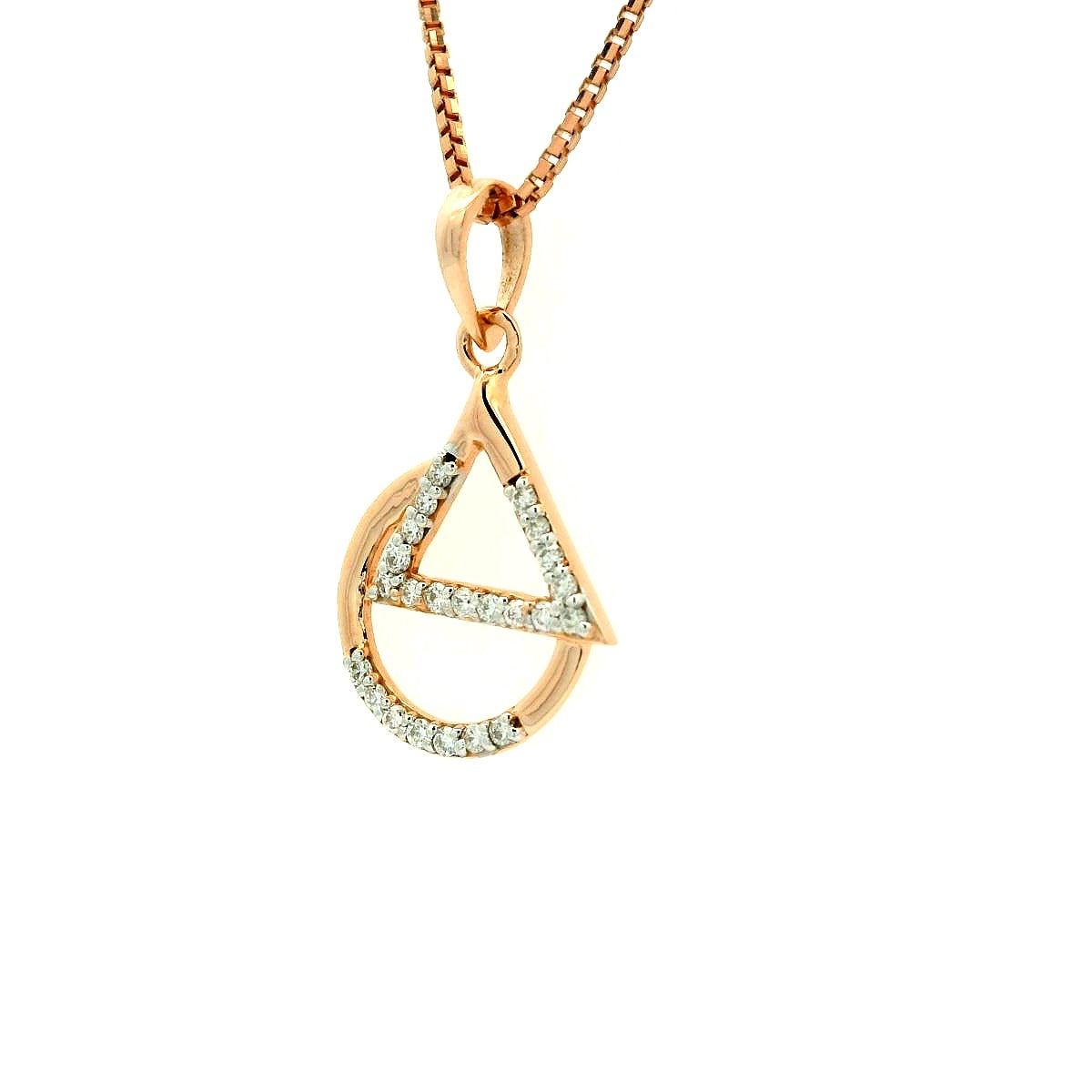 Elegant Rose Gold Pendant