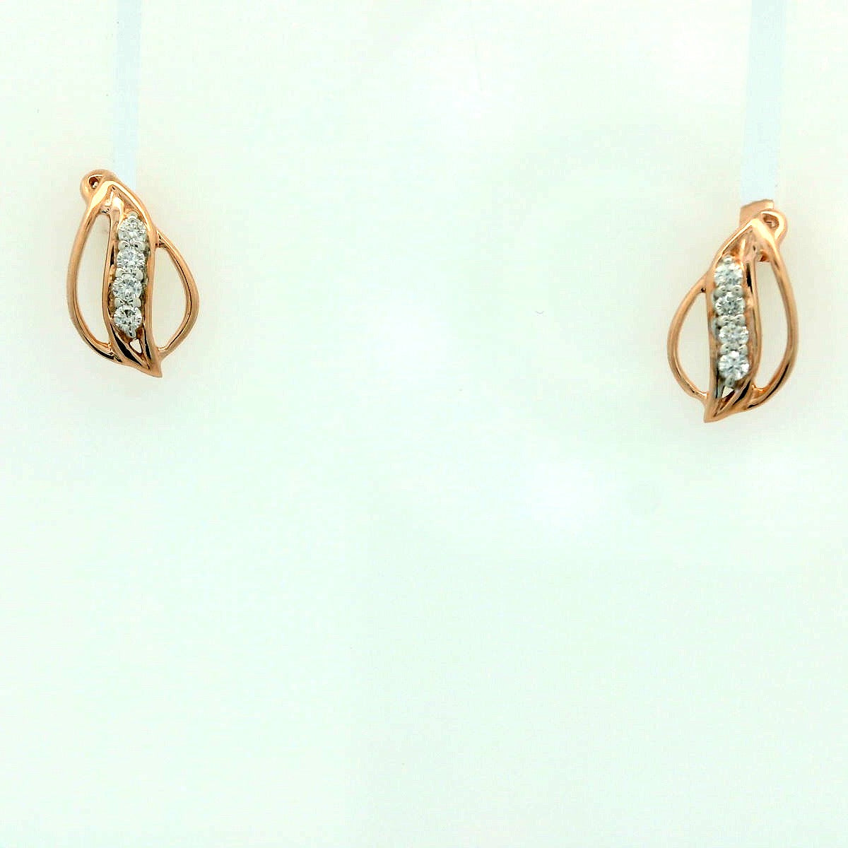 Elegant Rose Gold Earrings