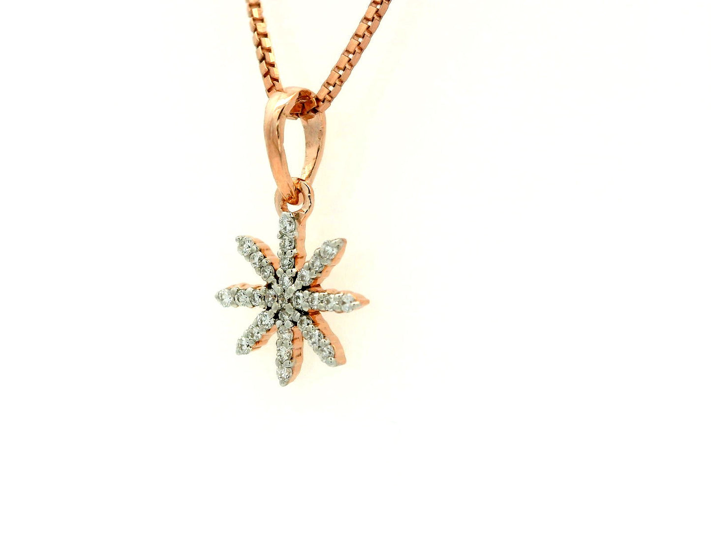Elegant Starburst Pendant