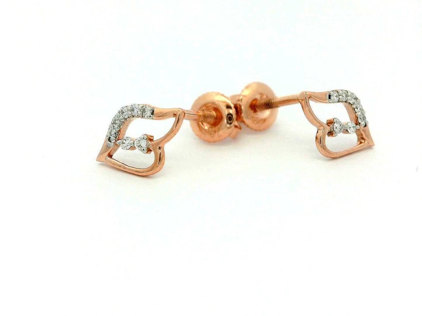 Elegant Rose Gold Earrings