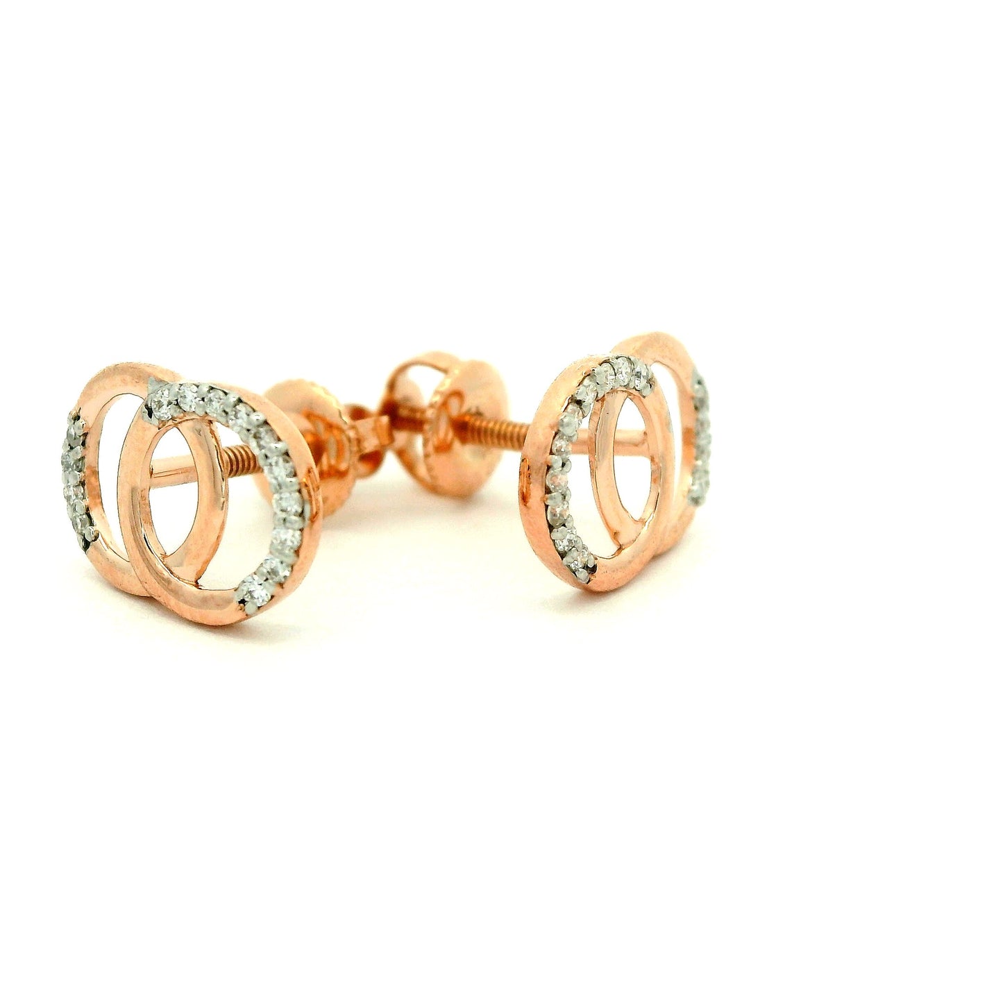 Elegant Rose Gold Earrings