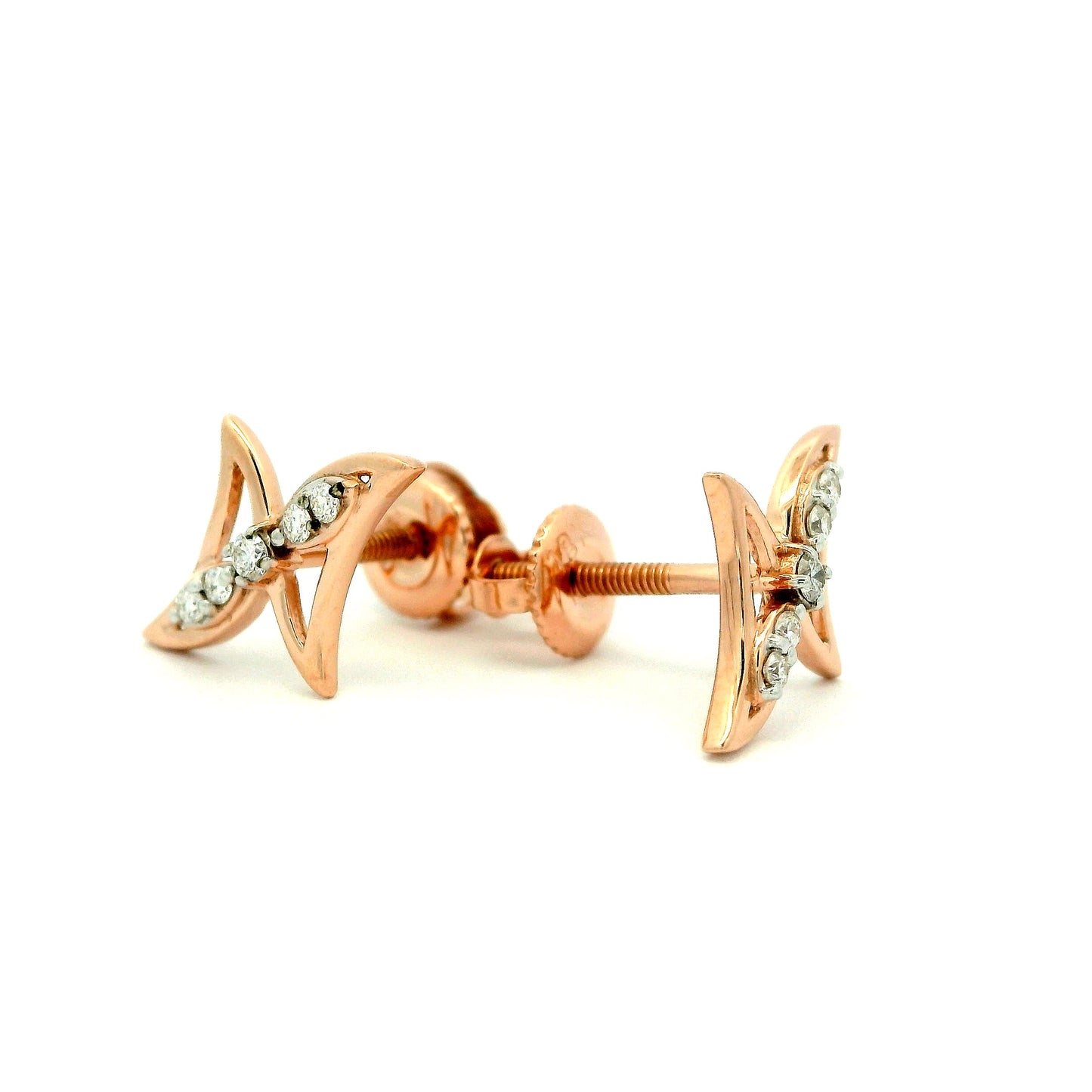 Elegant Rose Gold Earrings
