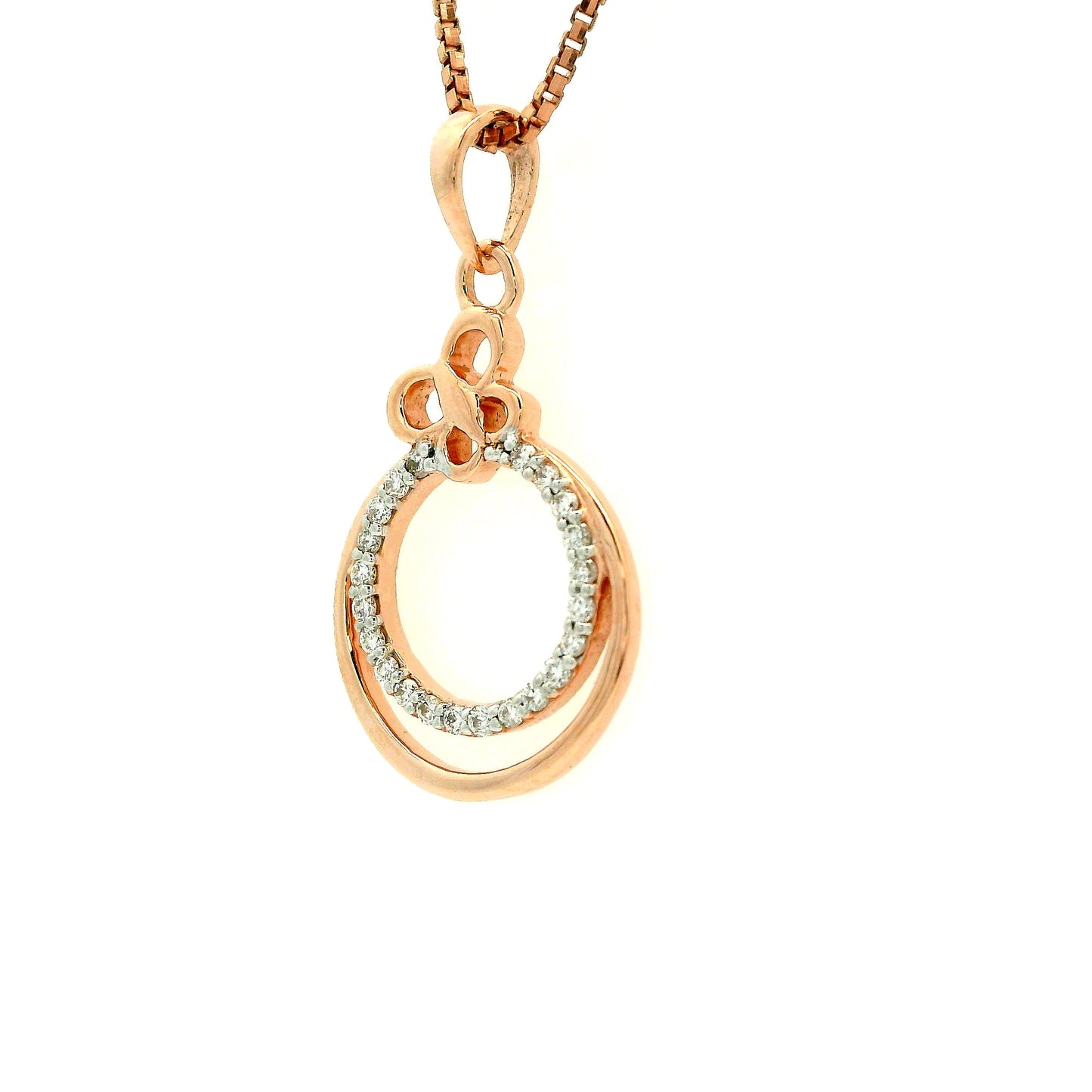Elegant Gold and Diamond Pendant