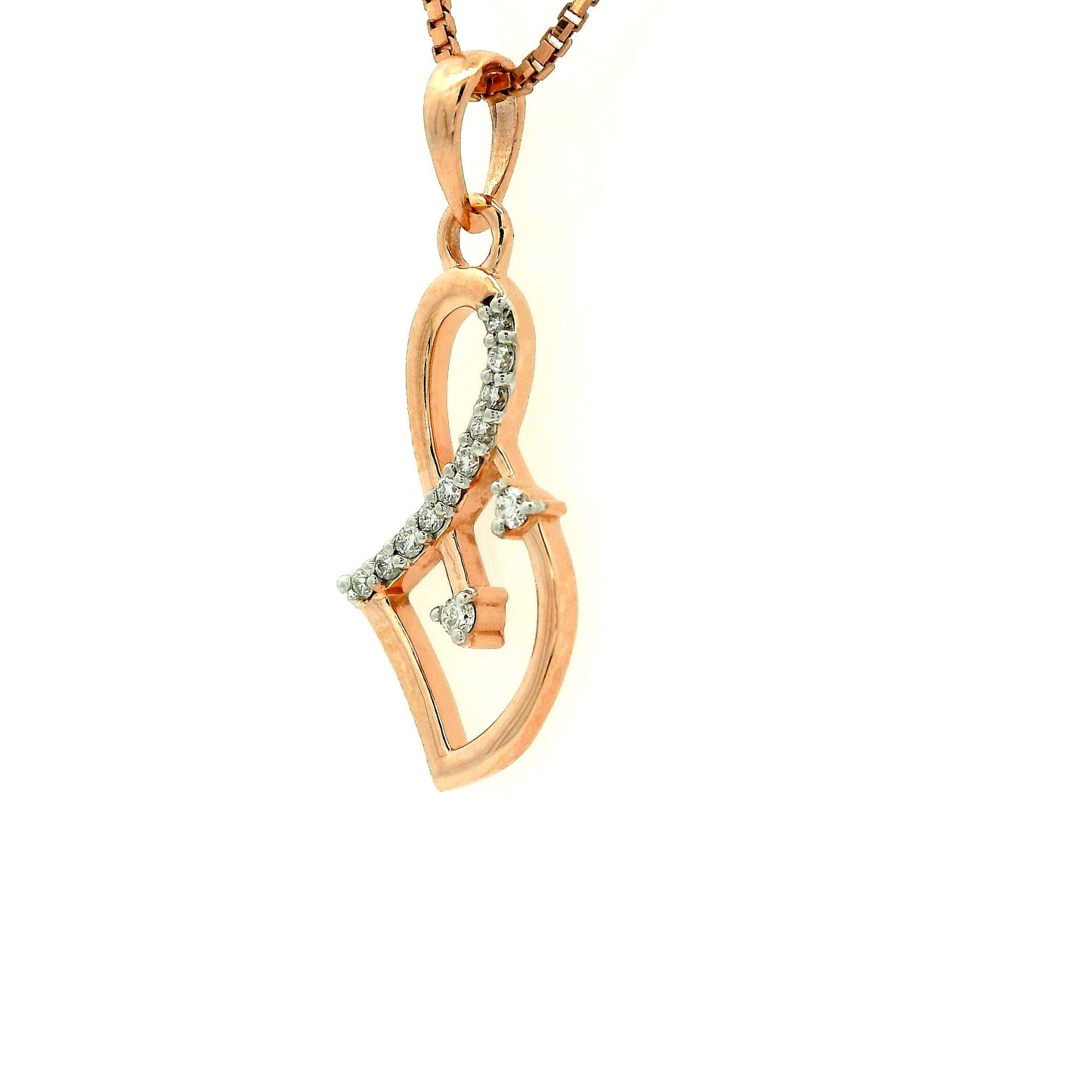 Elegant Rose Gold Pendant