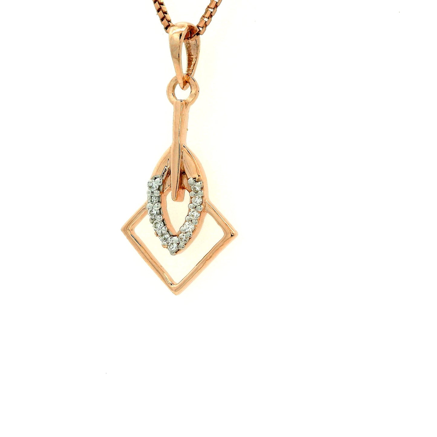 Elegant Rose Gold Pendant