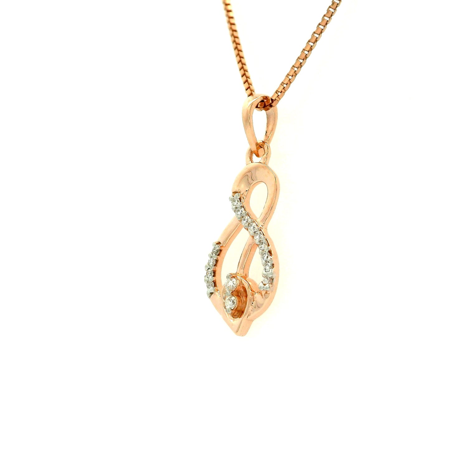 Elegant Infinity Pendant Necklace