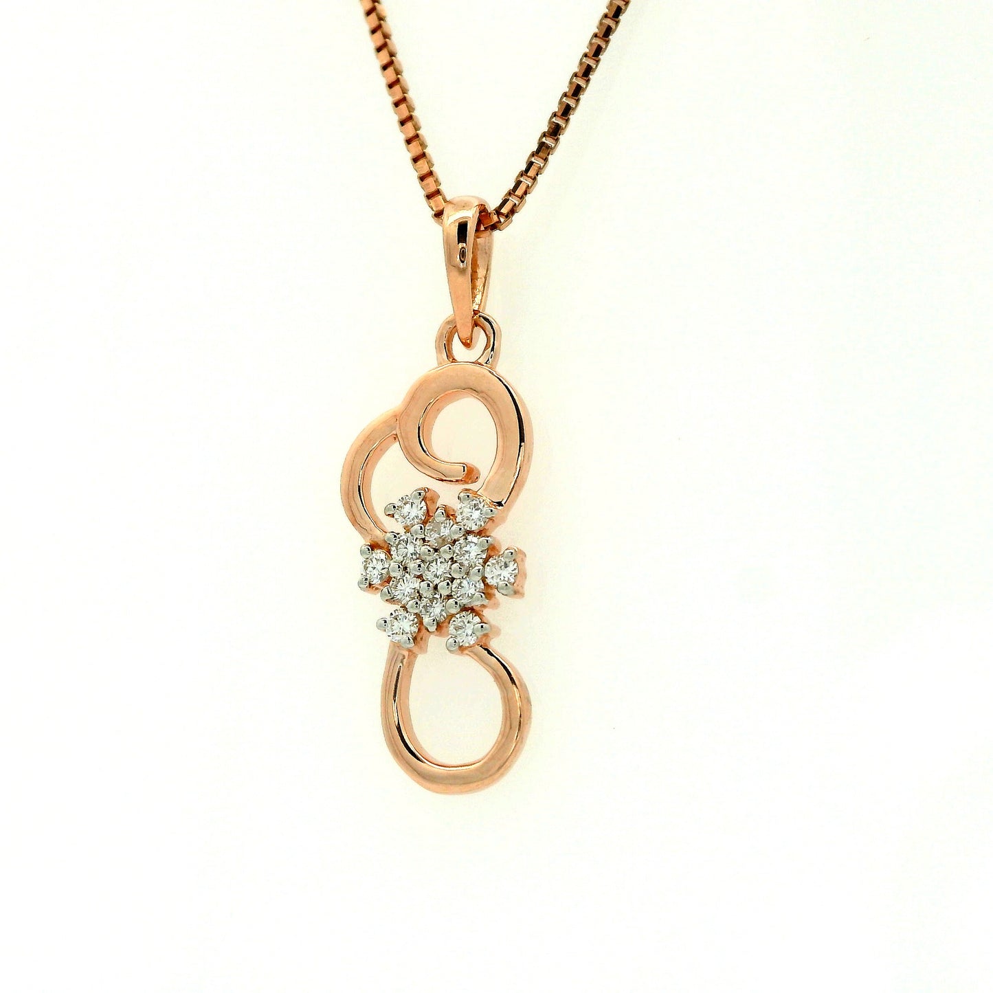 Elegant Rose Gold Pendant
