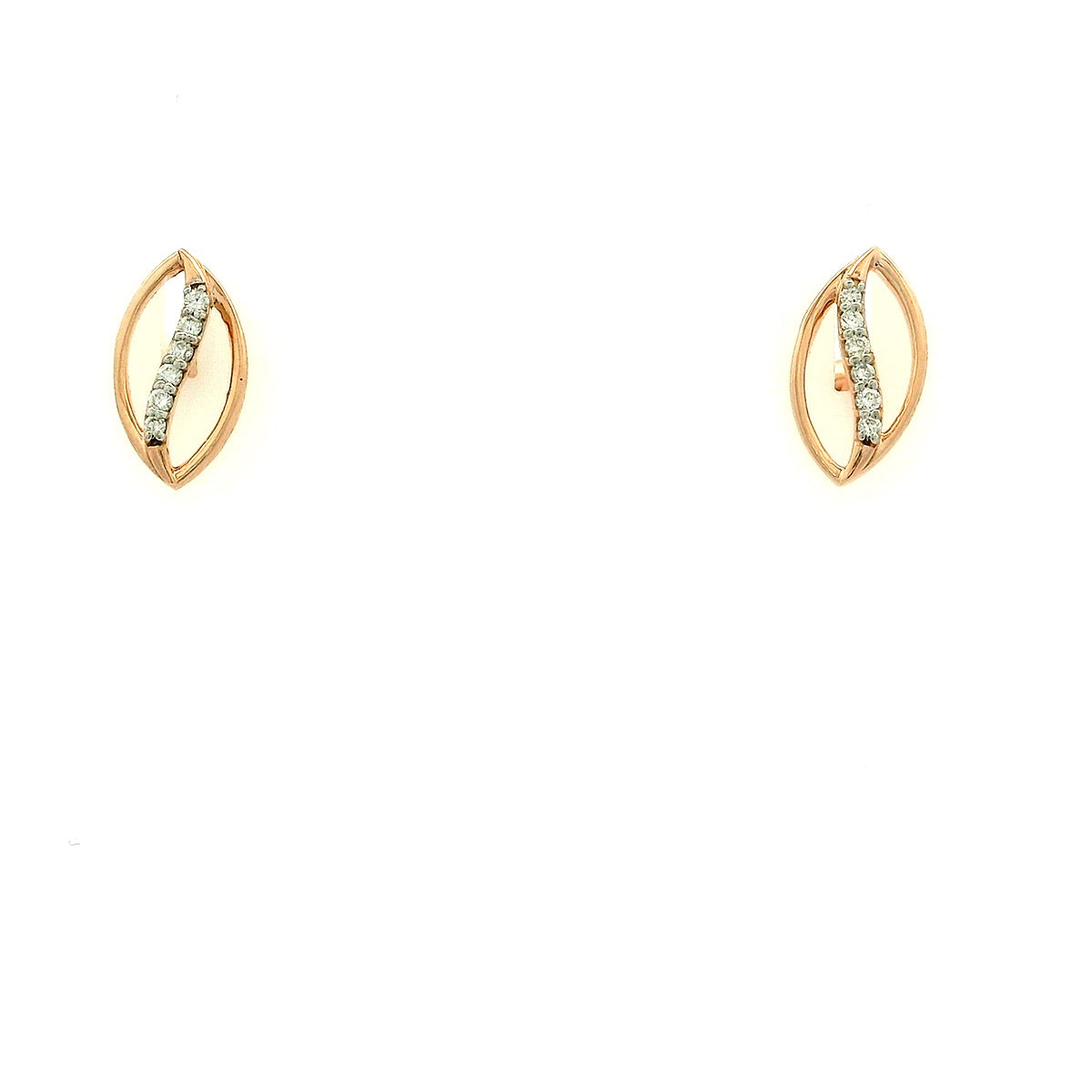 Elegant Rose Gold Earrings