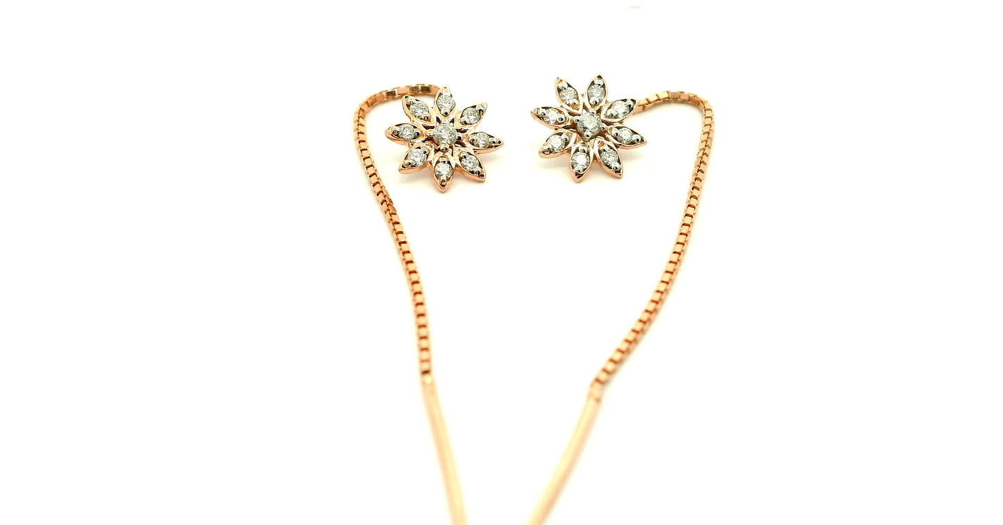 Elegant Floral Earrings