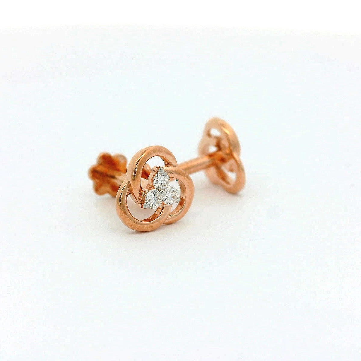 Elegant Rose Gold Earrings