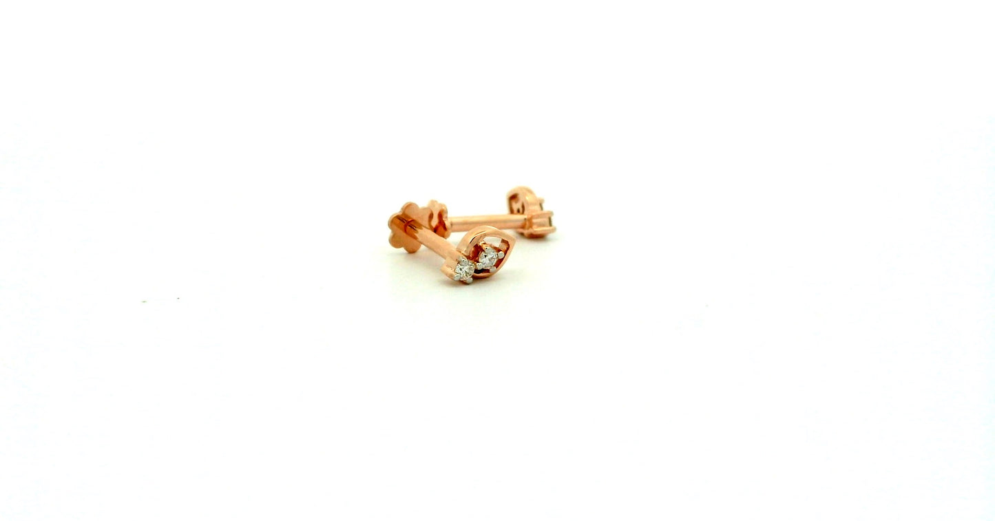 Elegant Rose Gold Earrings
