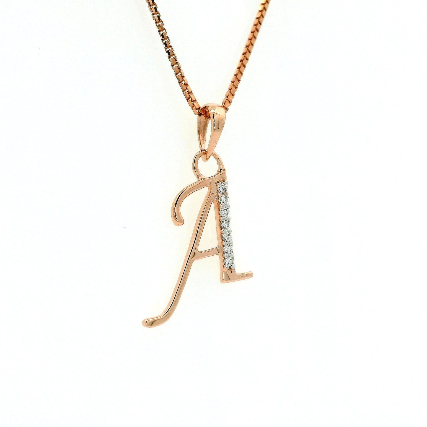 Elegant Initial Pendant Necklace