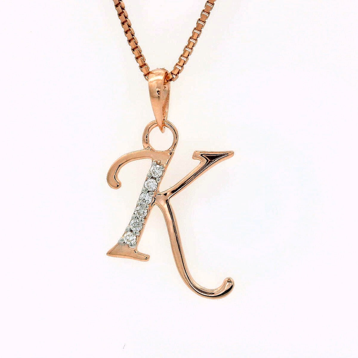 Elegant Initial Pendant Necklace