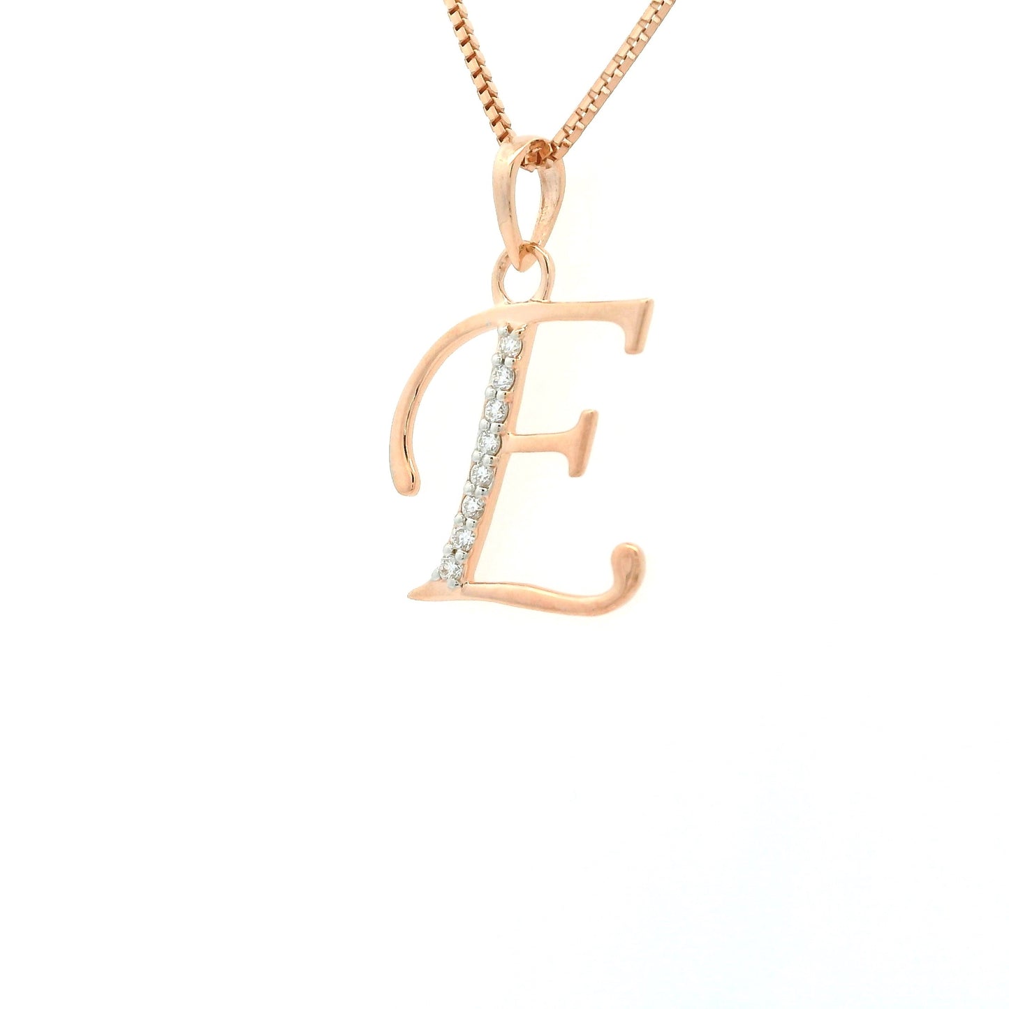 Elegant Initial Pendant Necklace