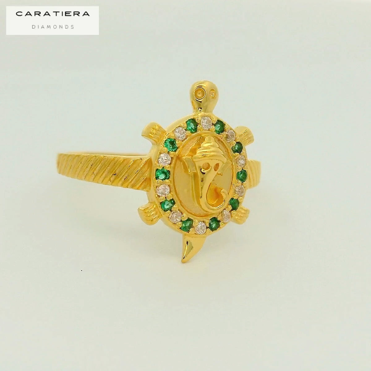 Elegant Turtle Gold Ring