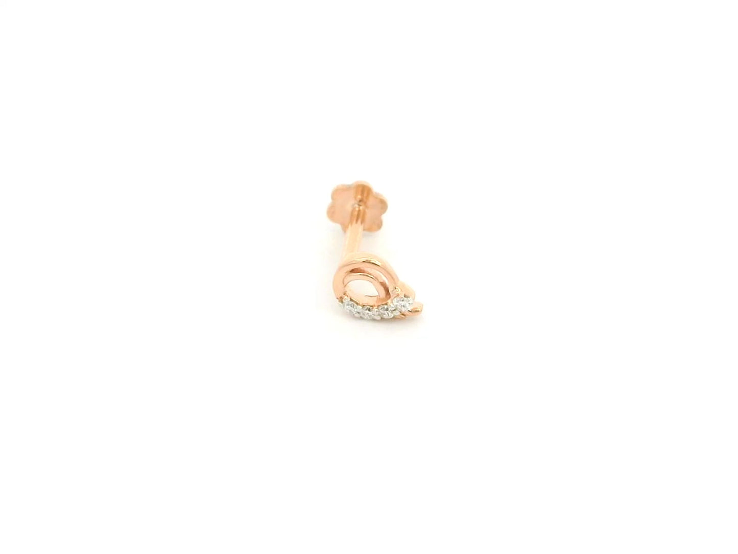 Elegant Rose Gold Earrings