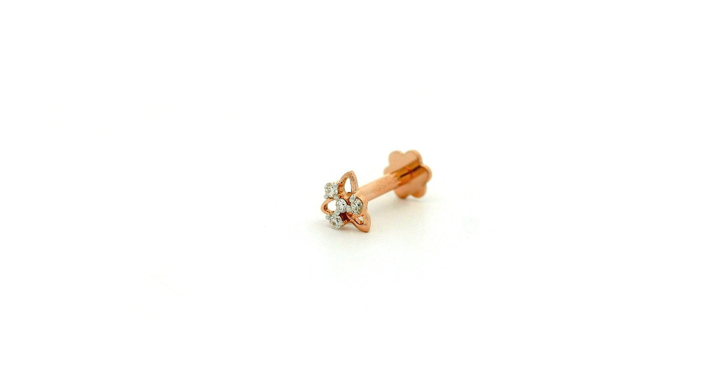 Elegant Rose Gold Earrings