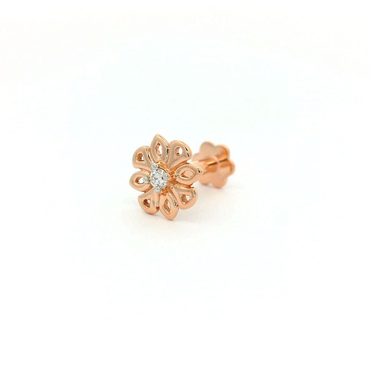 Elegant Floral Diamond nose oin
