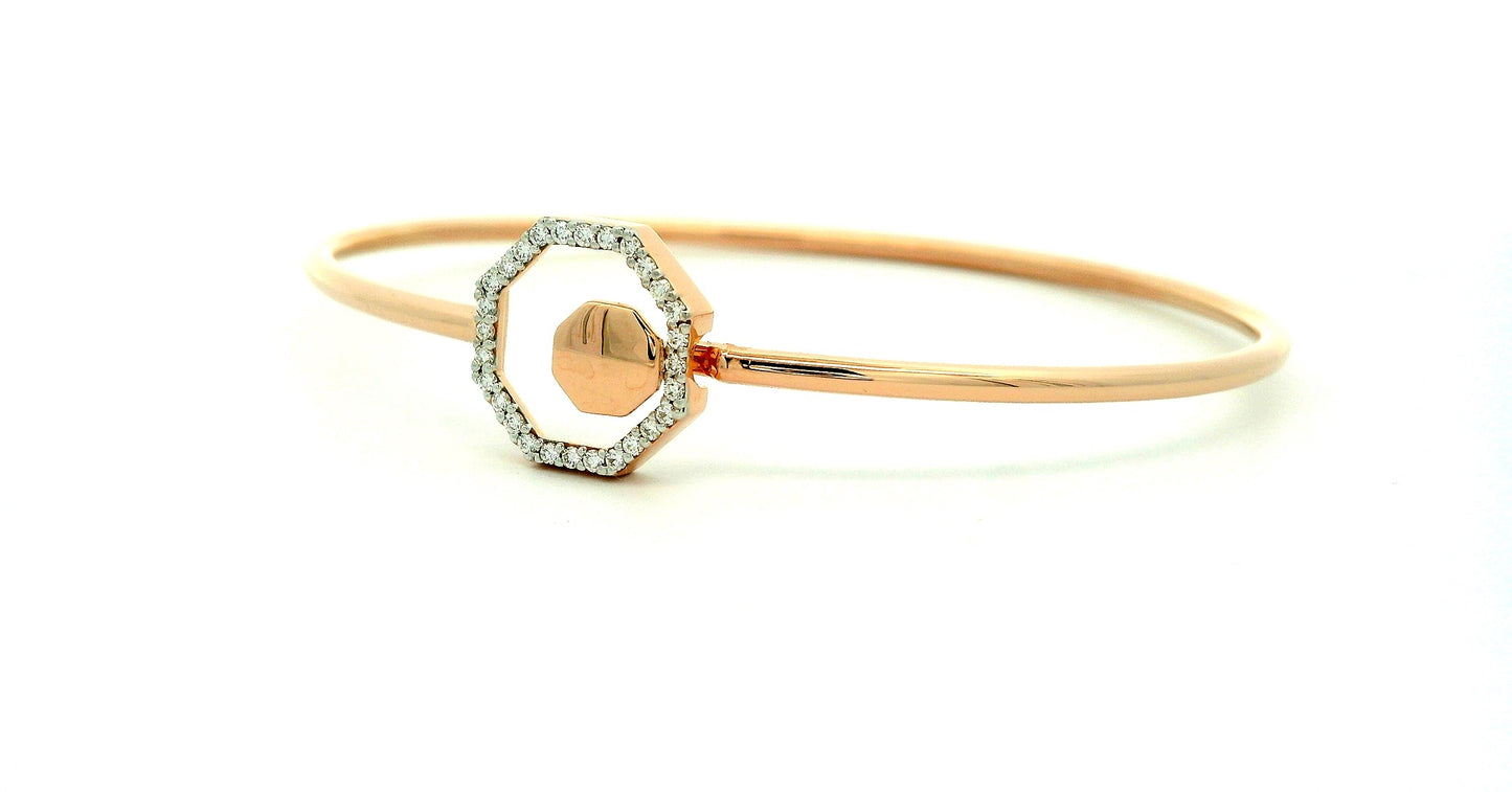 Elegant Rose Gold bangles