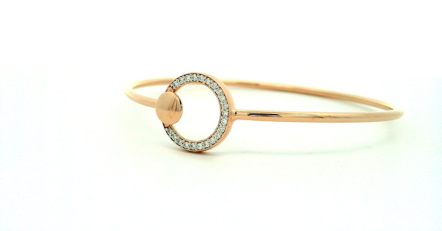 Elegant Rose Gold bangles