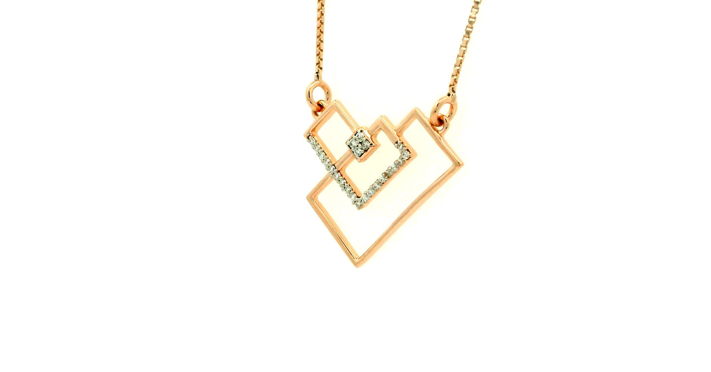 Elegant Geometric Pendant Necklace