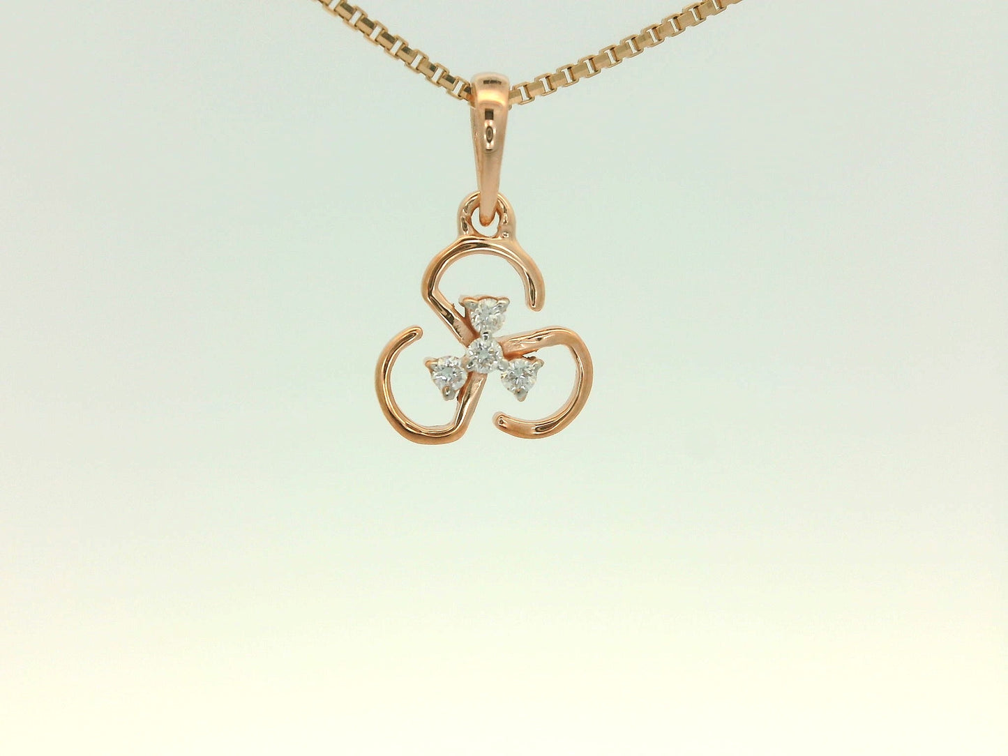 Elegant Rose Gold Pendant