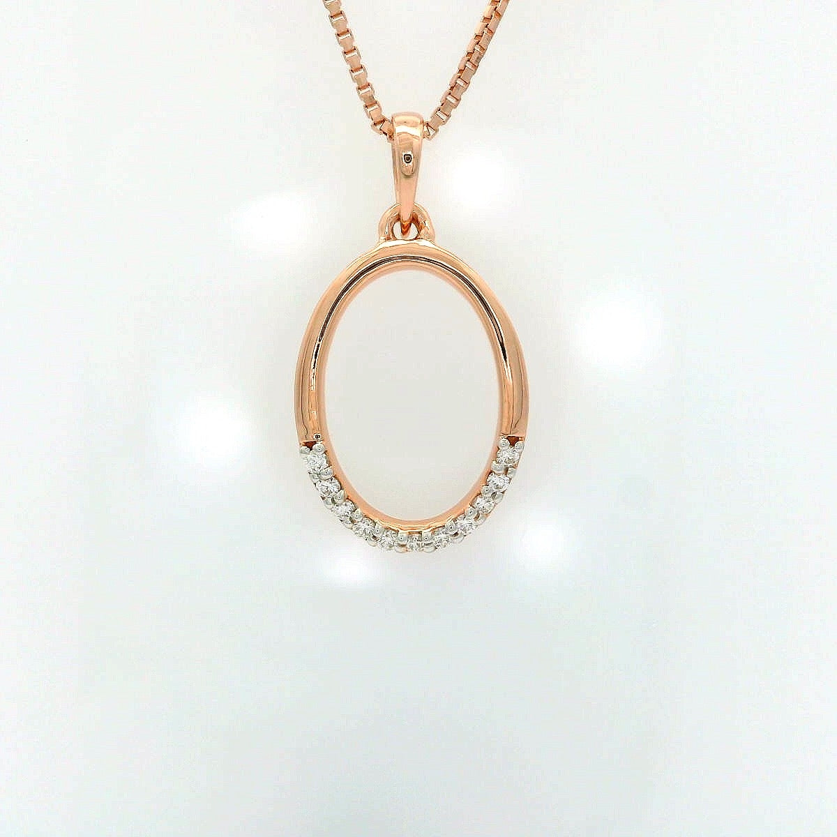 Elegant Rose Gold Pendant