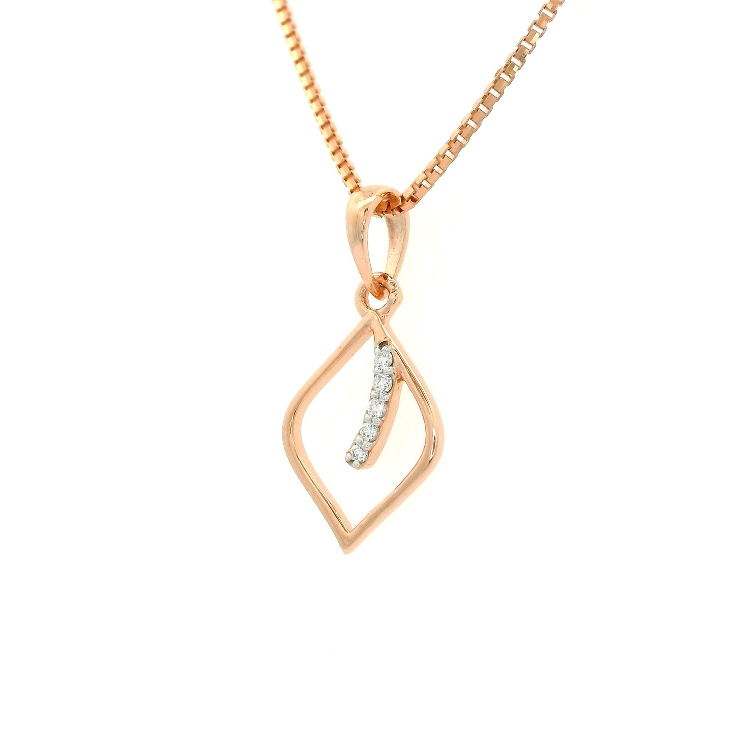 Elegant Rose Gold Pendant
