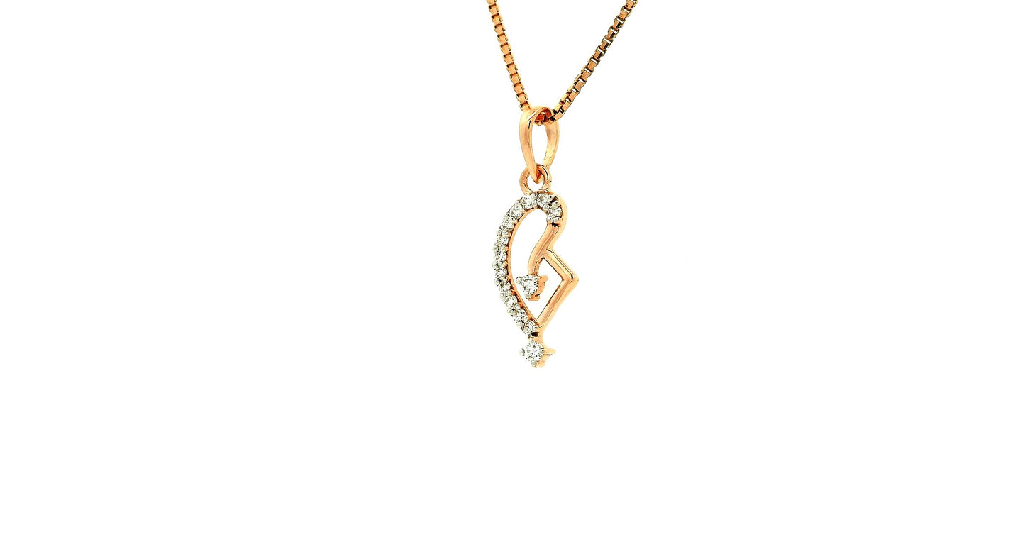 Elegant Heart-Shaped Pendant