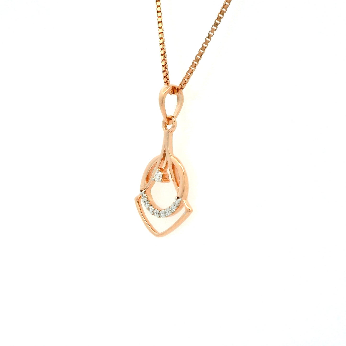 Elegant Rose Gold Pendant