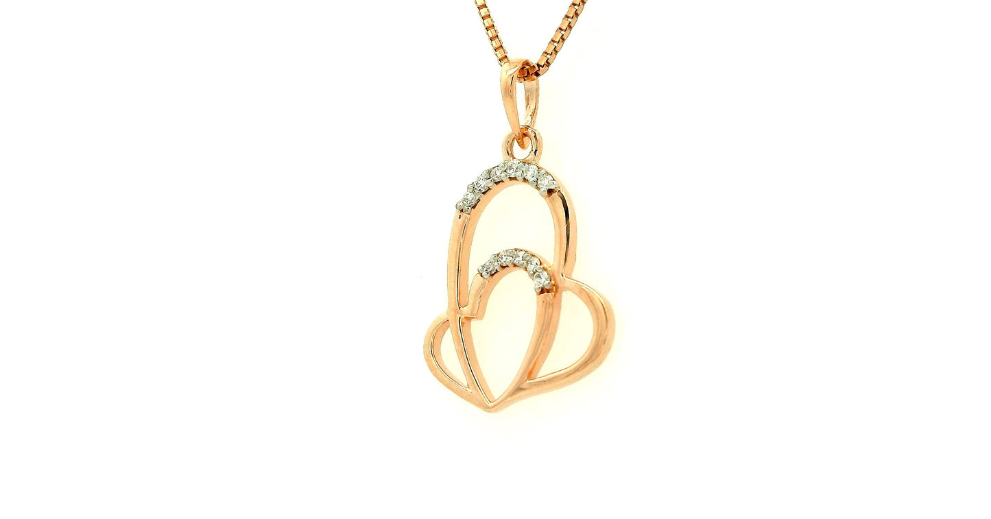 Elegant Rose Gold Pendant
