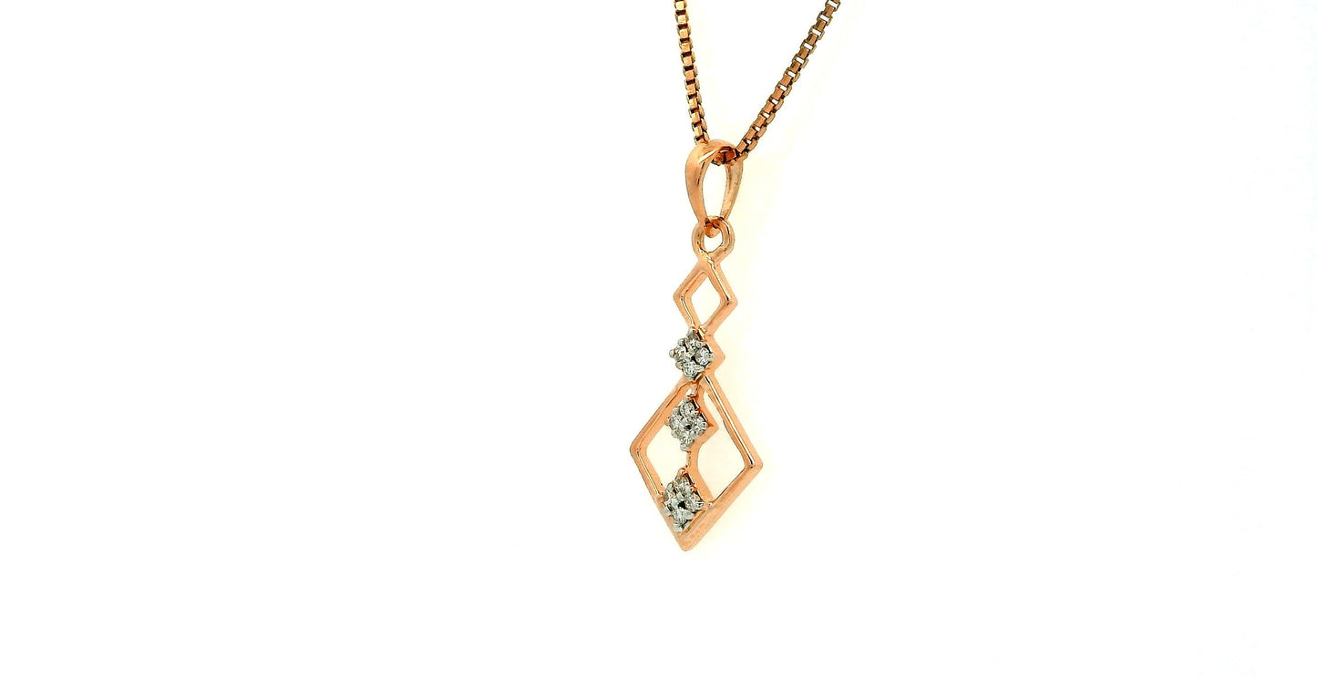 Elegant Rose Gold Pendant