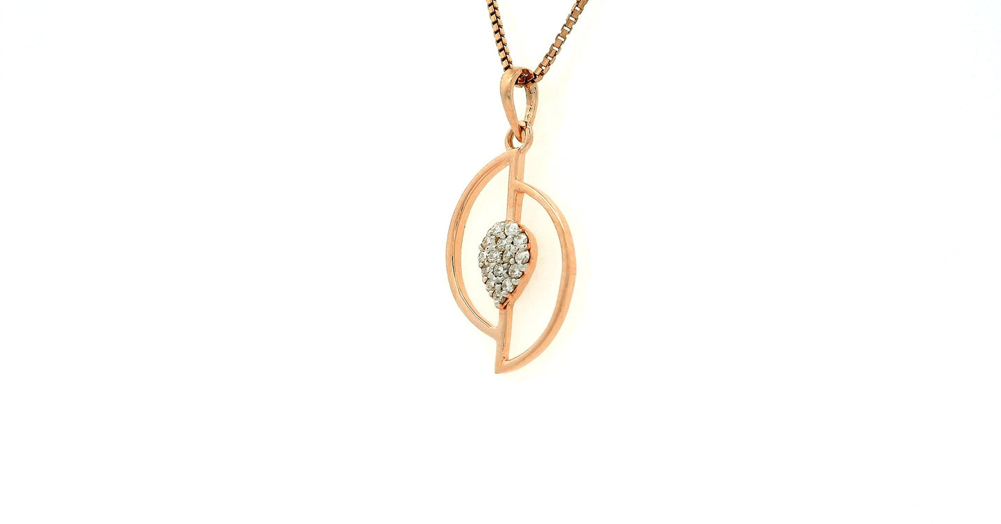 Elegant Rose Gold Pendant