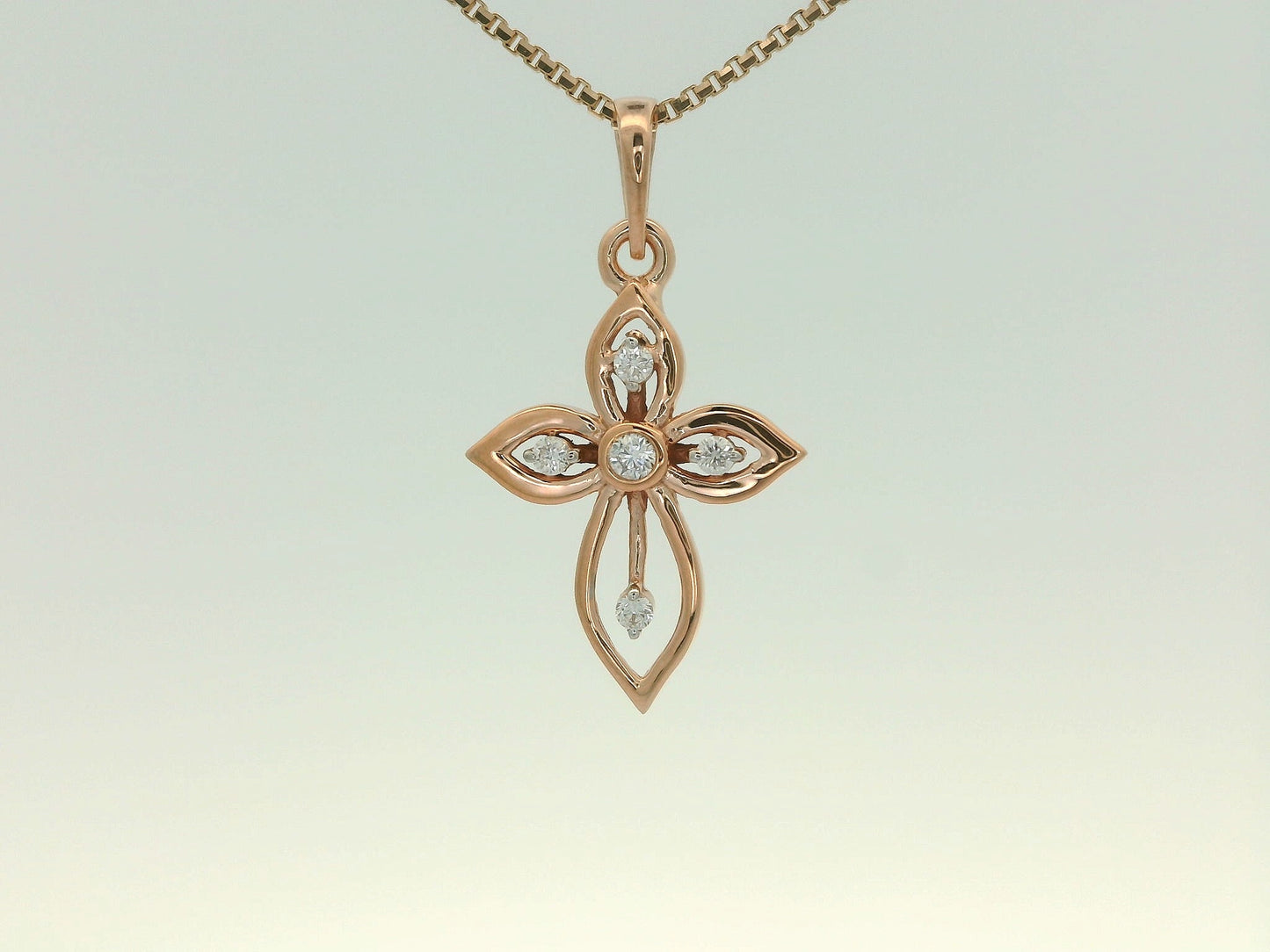 Elegant Rose Gold Pendant