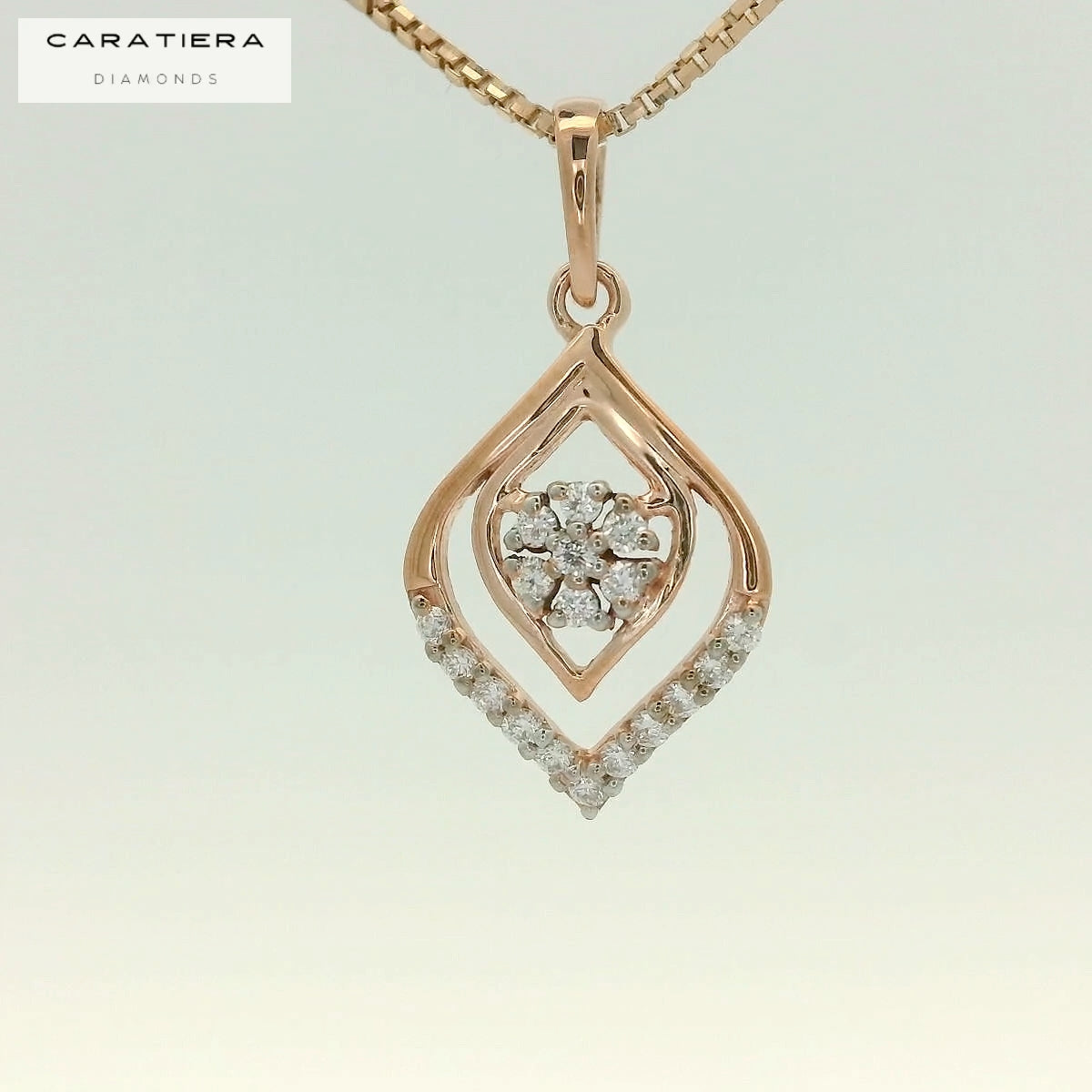 Elegant Rose Gold Pendant